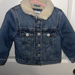 Minnie Mouse Denim Sherpa Jacket