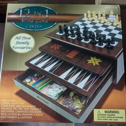 12 In 1 Board Game Set