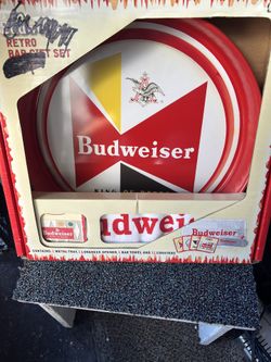 Budweiser Bar Set