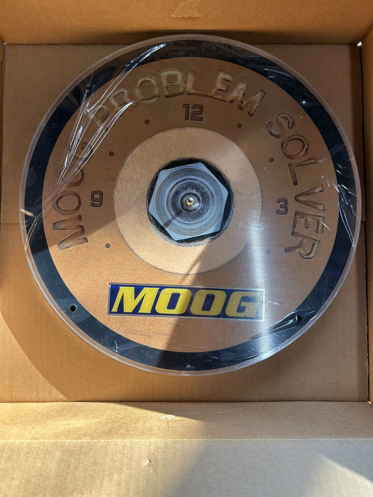 MOOG Problem Solver Wall Clock