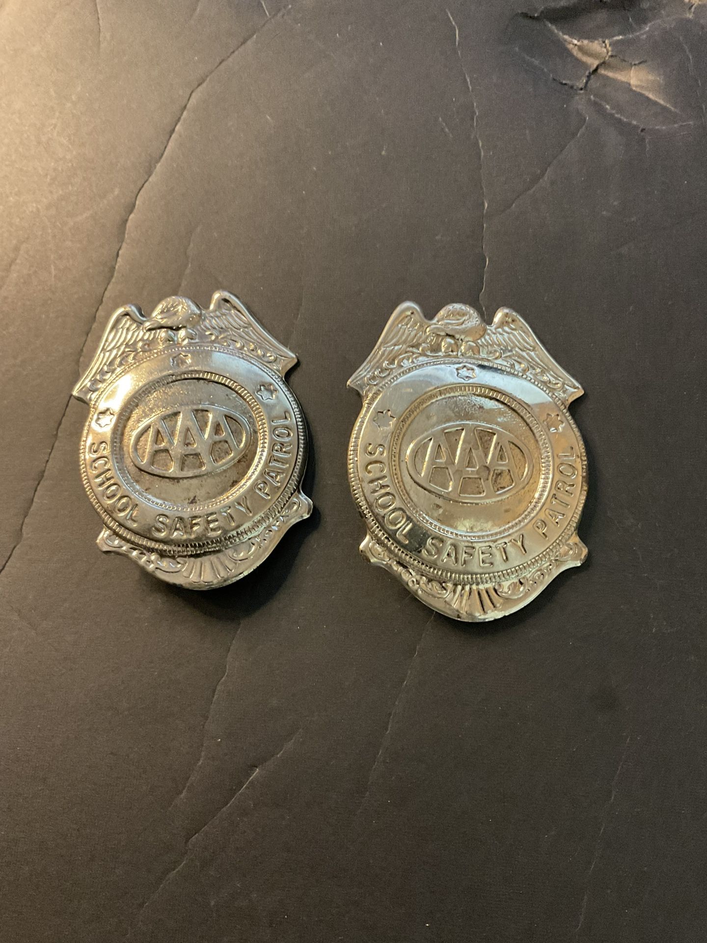 Vintage School Safety Patrol Badge