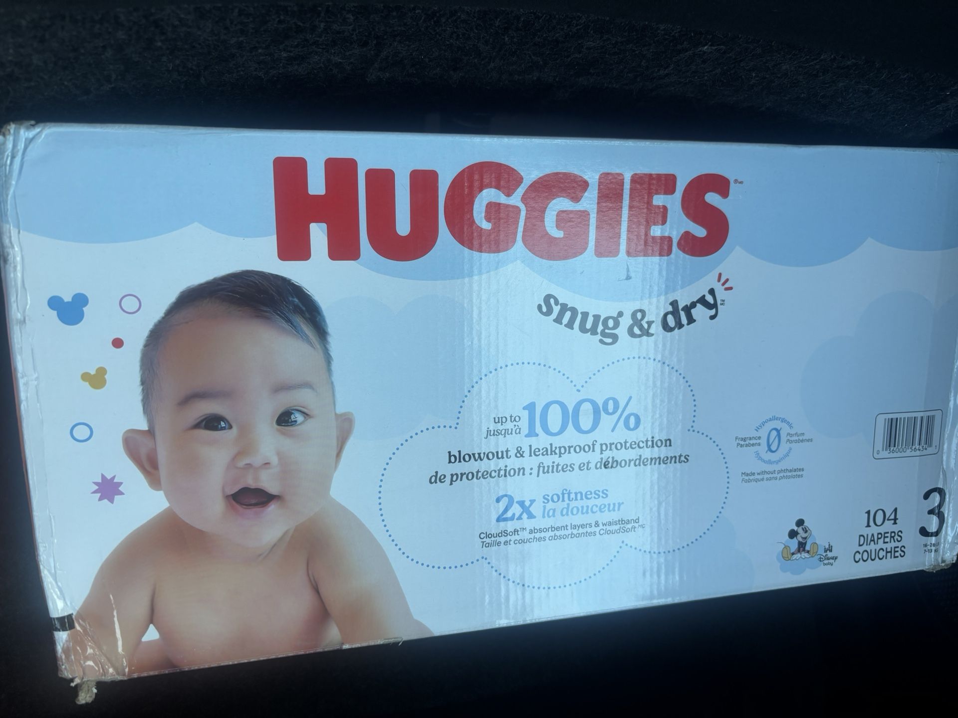 Huggies diapers Snug & Dry 