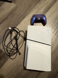 PS5 + Gaming Monitor and Controller