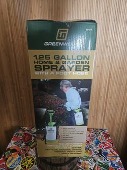Greenwood 1.25 Gallon Home & Garden Sprayer – NEW IN BOX