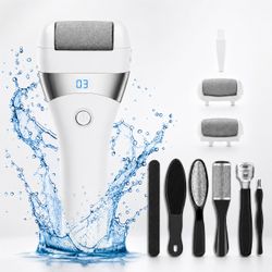 [NEW] Electric Foot Callus Remover & Pedicure Set