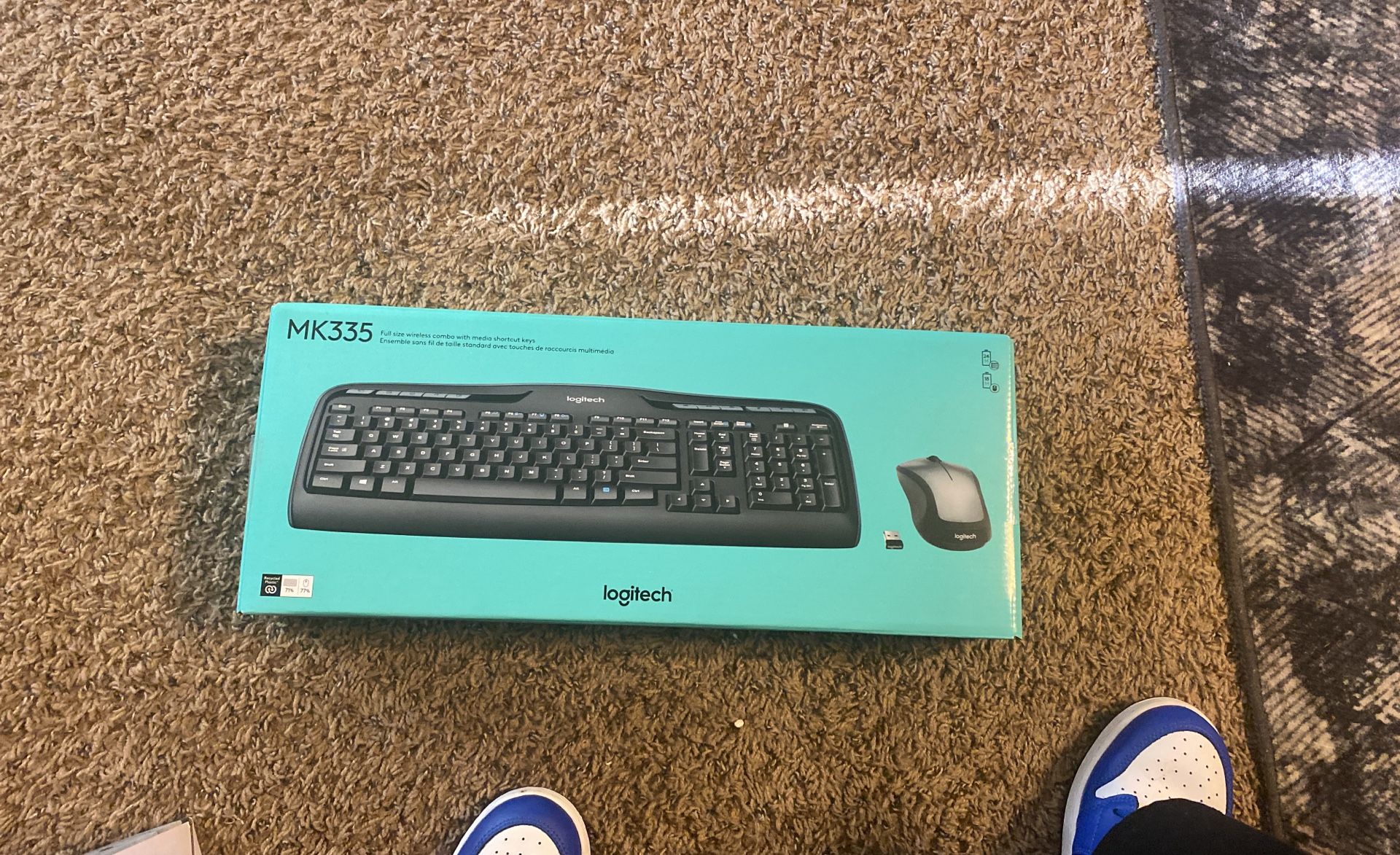MK335 Full Size. Wireless Combo With Media Shortcut Keys