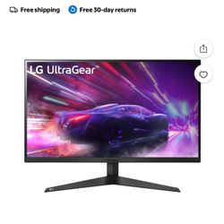 LG 27” UltraGear FHD 1ms 165Hz Gaming Monitor with AMD FreeSync™ Premium & Black Stabilizer (1920 x 1080) - 27GQ40W-B