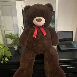 Giant Brown Teddy Bear Plush 