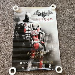 Batman Arkham City Promo Poster 
