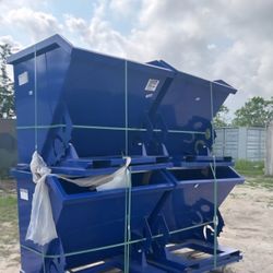 Forklift Trash Dump Hopper/Bins
