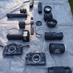 Canon A-1 35mm Cameras and More