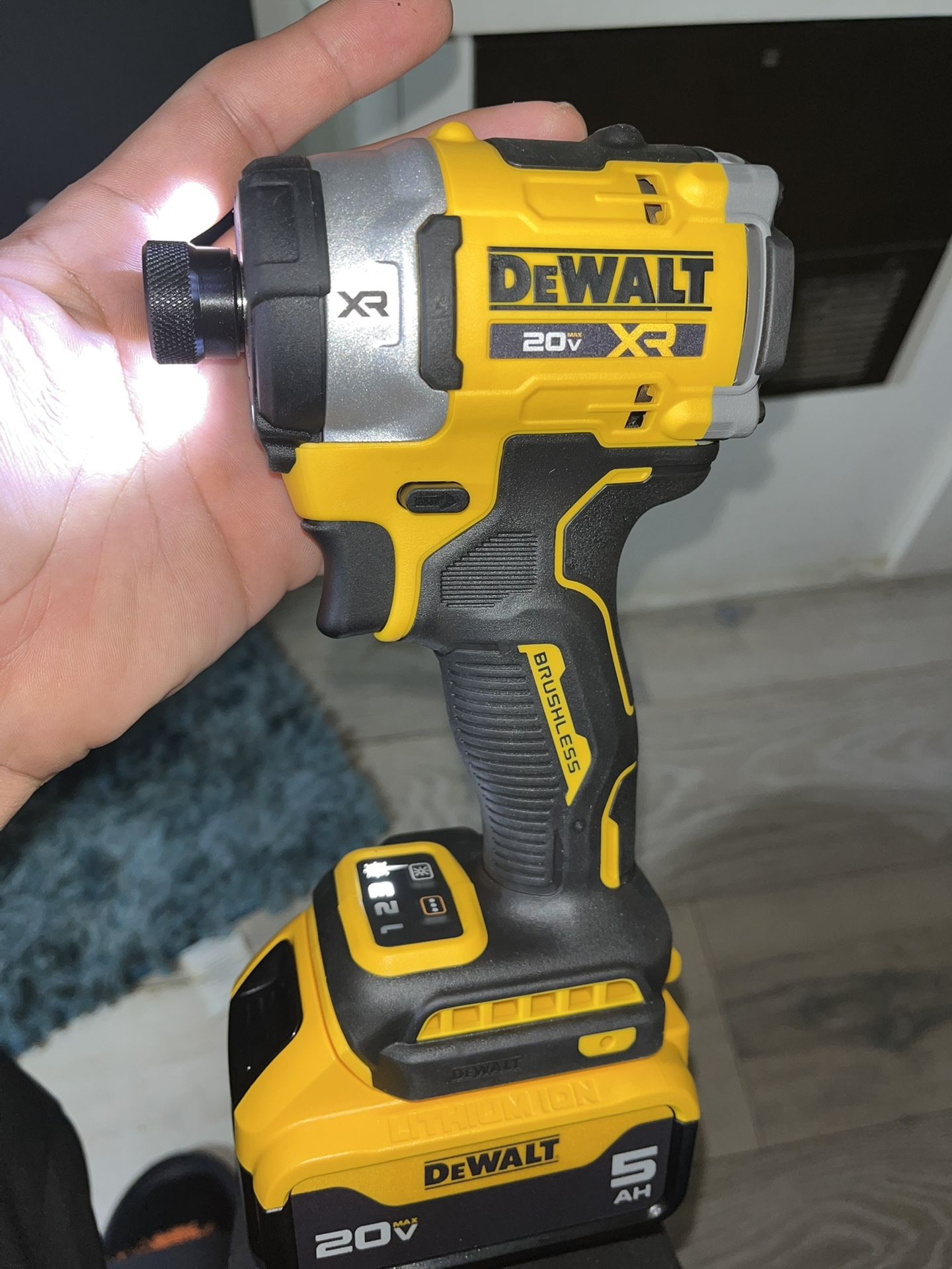 Impact Dewalt Xr With Battery 