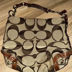Coach Brown Hobo Large Purse 