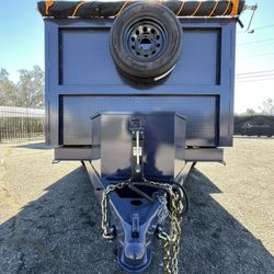 DUMP TRAILER 8x12x4