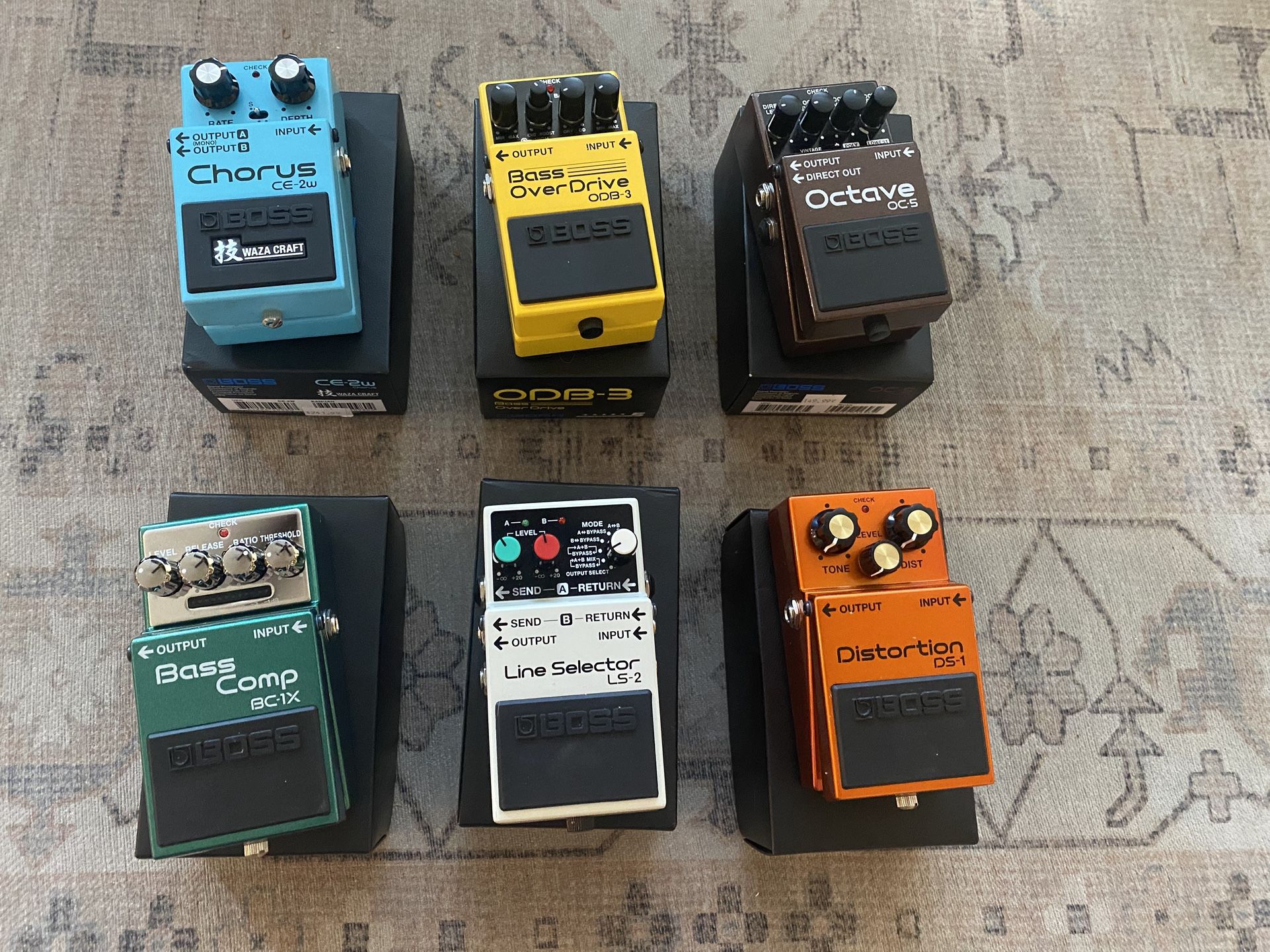 Boss Guitar And Bass Pedals