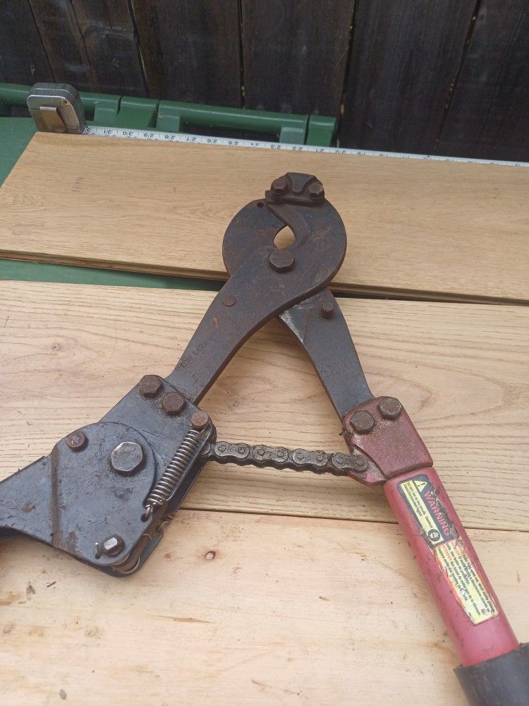 Cable Cutter With Ratchet H K PORTER