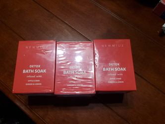 New Detox Bath Soak