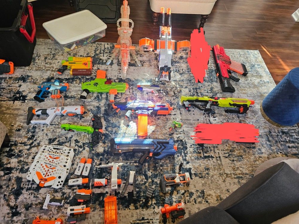 Nerf Blaster Collection Lot (See Description)