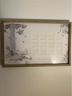 Pottery Barn: first year frame