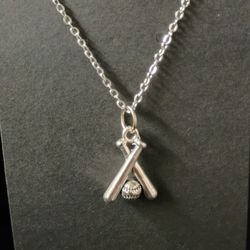 Baseball Necklace 