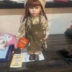 Vintage Porcelain Doll