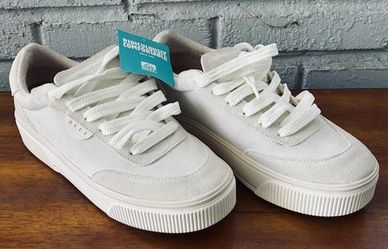 New REEF Lay Day Lift White/Vintage Suede