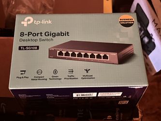 TP-Link TL-SG108 8-Port Gigabit Switch