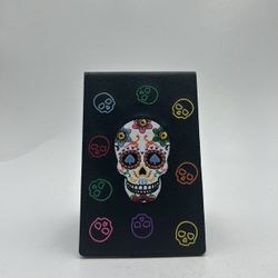 Skull Golf Scorecard Holder 