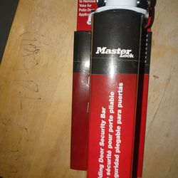 Master Lock. Folding Door Security Bar
