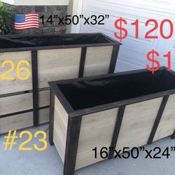 Planters Box Garden Pots Herb Organic Food 