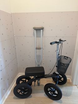 Knee Scooter & Crutches For Sale