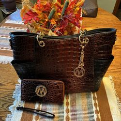 Michael Kors MKF Collection purse and wallet