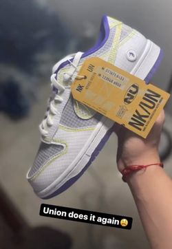 Union Dunks Court Purple