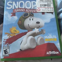 Snoopy Grand Adventure Xbox One