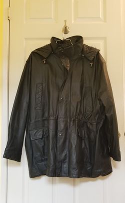 CHARLES KLEIN LEATHER JACKET