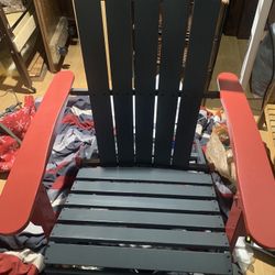 adirondack wooden chair