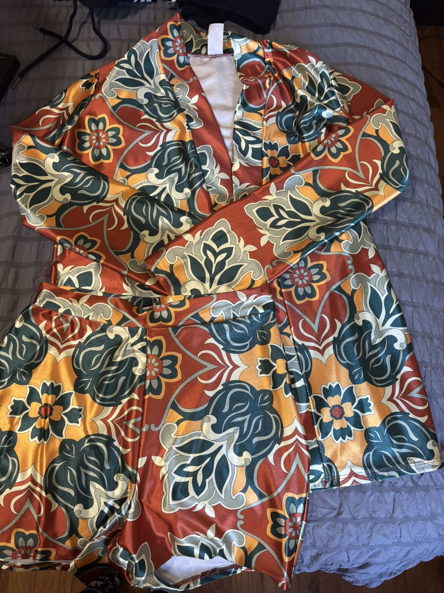 2 Piece Short Suit Set