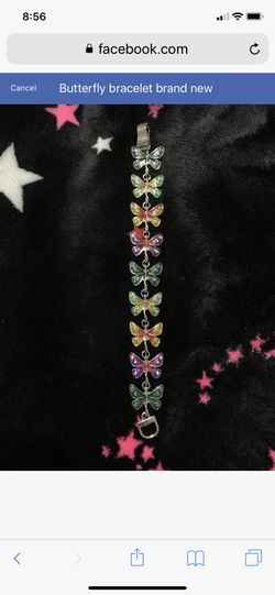 Butterfly bracelet brand new