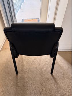 Synthetic leather chair
