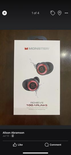 Monster 100 Achieve Airlinks With Charging Case