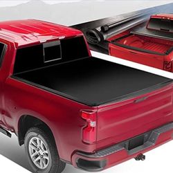 2014 to 2018 Chevy Silverado Sierra 6.5 Roll up Tonneau Cover Cubierto tapa caja