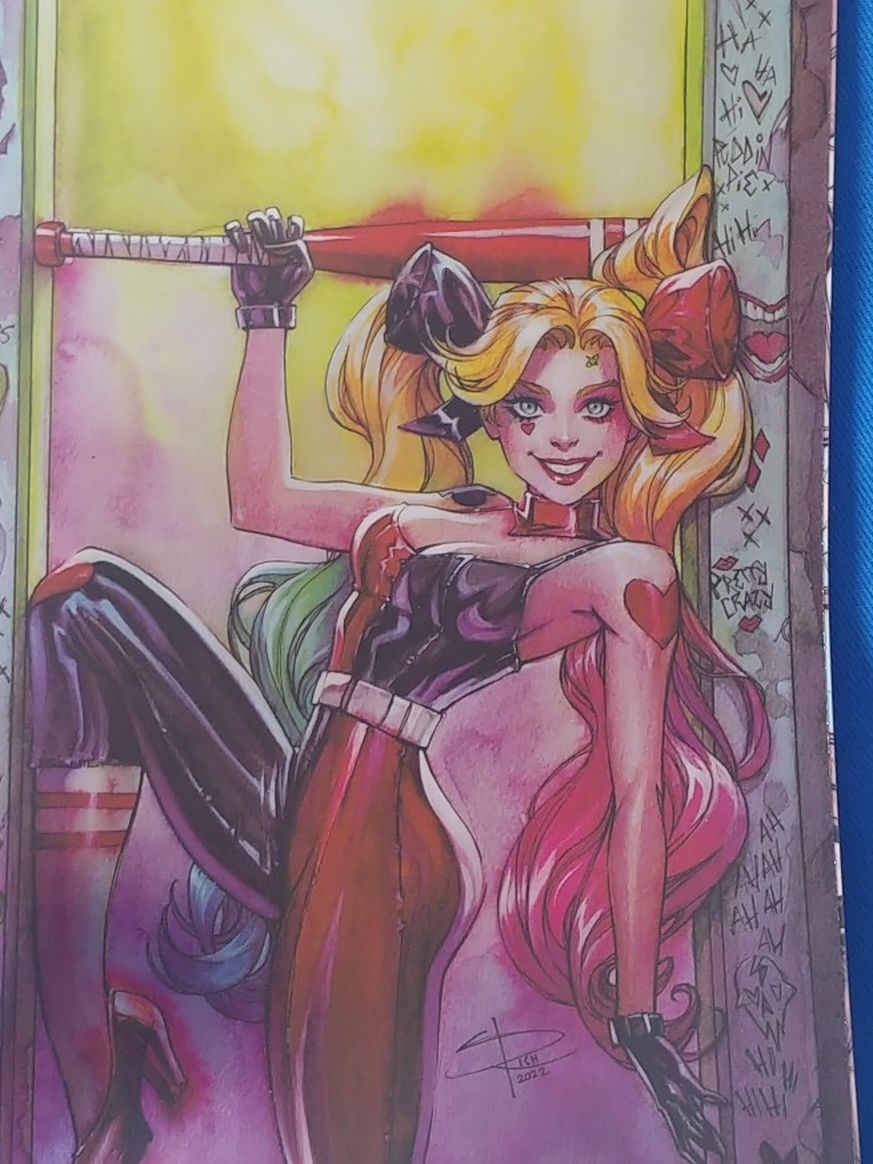 Harley Quinn foil 30th Annv NYCC special #1 2022