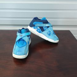 Nike Jordan Retro 8 Snowflake Athletic Shoes Blue Size 10c 305360-400