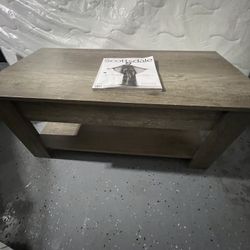 Coffee Table Pop Up & Storage