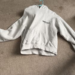 Essentials FOG Light Oatmeal Hoodie, XXS