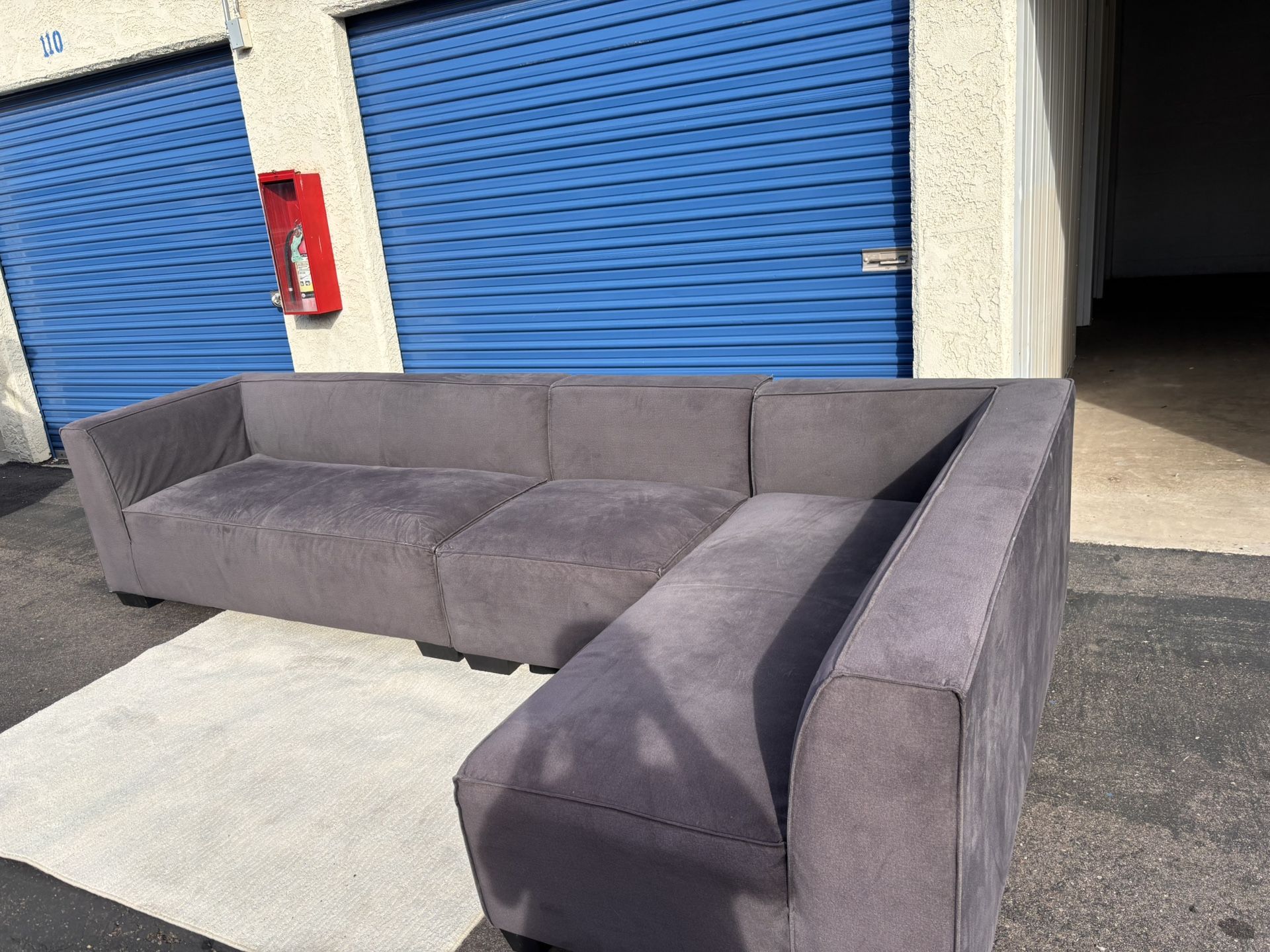 Grey Sectional Couch 