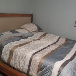 Cal King Frame With Matress