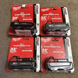 Milwaukee Battery New Same Pic 180 For All