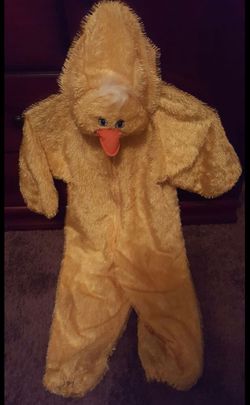 Yellow duck costume size 4/5 $10