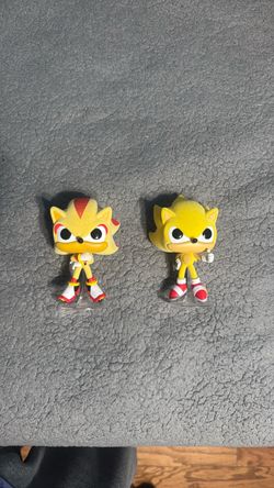 Super Shadow & Super Sonic Funko Pop Set
